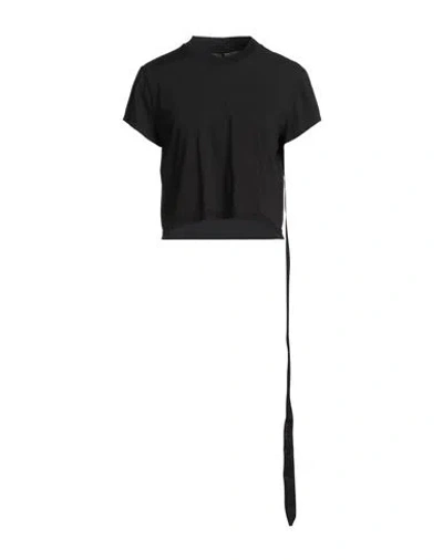 Rick Owens Drkshdw Drkshdw By Rick Owens Woman T-shirt Black Size S Cotton
