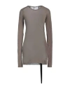 Rick Owens Drkshdw Drkshdw By Rick Owens Woman T-shirt Khaki Size S Cotton