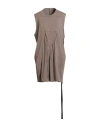 Rick Owens Drkshdw Drkshdw By Rick Owens Woman T-shirt Khaki Size S Cotton In Brown