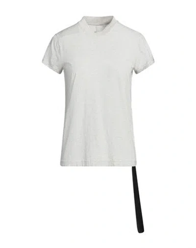Rick Owens Drkshdw Drkshdw By Rick Owens Woman T-shirt Light Grey Size L Cotton