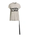 Rick Owens Drkshdw Drkshdw By Rick Owens Woman T-shirt Sage Green Size S Cotton In Neutral