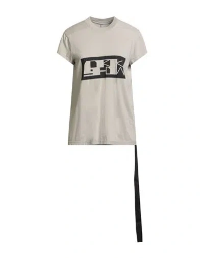 Rick Owens Drkshdw Drkshdw By Rick Owens Woman T-shirt Sage Green Size S Cotton In Neutral