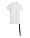 Rick Owens Drkshdw Drkshdw By Rick Owens Woman T-shirt White Size L Cotton