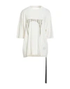 Rick Owens Drkshdw Drkshdw By Rick Owens Woman T-shirt White Size Onesize Cotton In White