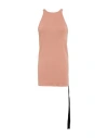 Rick Owens Drkshdw Drkshdw By Rick Owens Woman Tank Top Antique Rose Size S Cotton In Pink