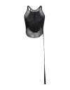 Rick Owens Drkshdw Drkshdw By Rick Owens Woman Tank Top Black Size M Cotton In Black