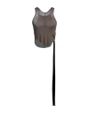 Rick Owens Drkshdw Drkshdw By Rick Owens Woman Tank Top Khaki Size M Cotton In Beige