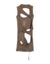 Rick Owens Drkshdw Drkshdw By Rick Owens Woman Tank Top Khaki Size S Cotton In Brown