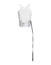 Rick Owens Drkshdw Drkshdw By Rick Owens Woman Tank Top White Size L Cotton In White