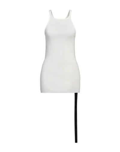 Rick Owens Drkshdw Drkshdw By Rick Owens Woman Tank Top White Size S Cotton In White