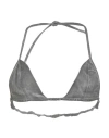 Rick Owens Drkshdw Drkshdw By Rick Owens Woman Top Grey Size S Cotton, Polyester, Elastane In Gray
