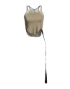 Rick Owens Drkshdw Drkshdw By Rick Owens Woman Top Sage Green Size M Cotton