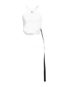 Rick Owens Drkshdw Basic Tank Top In White