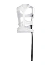Rick Owens Drkshdw Drkshdw By Rick Owens Woman Top White Size S Cotton