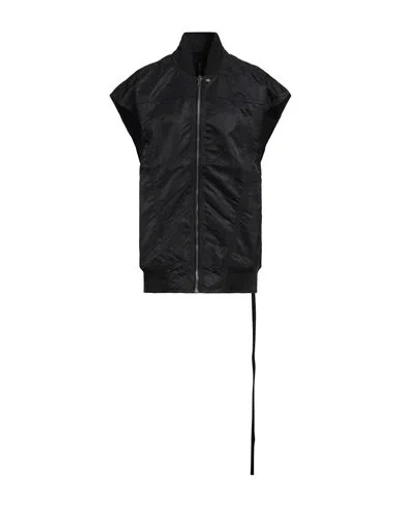 Rick Owens Drkshdw Drkshdw By Rick Owens Woman Vest Black Size M Nylon, Cotton