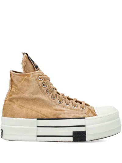 Rick Owens Drkshdw Drkshdw Chunky Sole Trainers In Neutrals