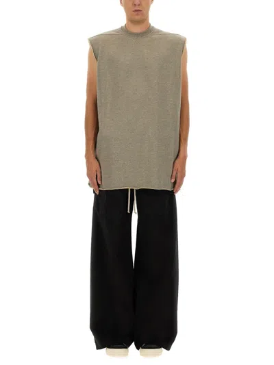 Rick Owens Drkshdw Drkshdw Concordians Tarp Tank Top In Gray