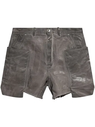 RICK OWENS DRKSHDW DRKSHDW DISTRESSED SHORT