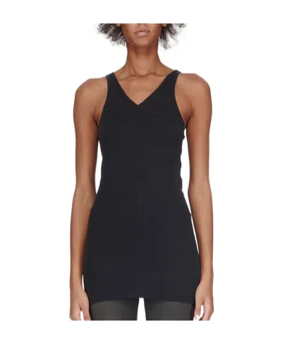 Rick Owens Drkshdw Drkshdw Fw23 Layered Tank Top In Black