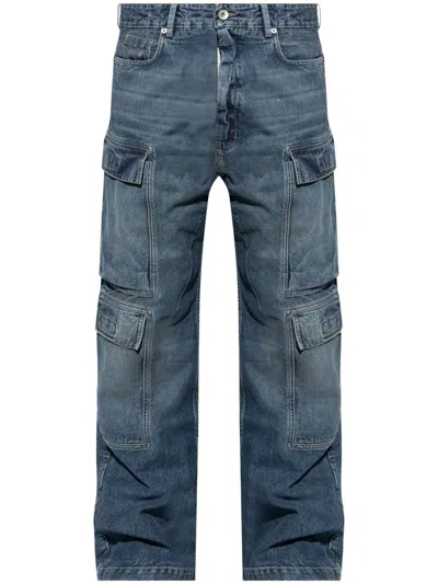 Rick Owens Drkshdw Drkshdw Jeans In Blue