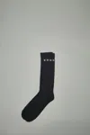 Rick Owens Drkshdw Drkshdw Knee High Socks In Black
