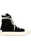Rick Owens Drkshdw Drkshdw Lace-up Sneakers In Black