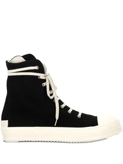 Rick Owens Drkshdw Drkshdw Lace-up Sneakers In Black