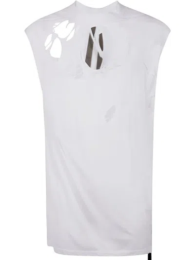 Rick Owens Drkshdw Du01e3158.bhdsd In White
