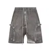 Rick Owens Drkshdw Bauhaus Drawstring Shorts