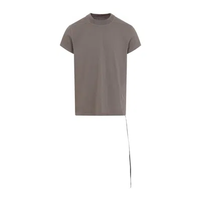 RICK OWENS DRKSHDW DRKSHDW BY RICK OWENS DUST GREY COTTON SMALL LEVEL T-SHIRT
