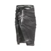 RICK OWENS DRKSHDW EDFU KNEE SKIRT