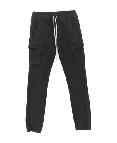 Rick Owens Drkshdw Edfu Mastodon Slim Trousers In Black