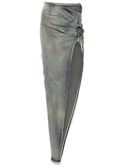 RICK OWENS DRKSHDW EDFU MAXI SKIRT
