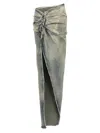 Rick Owens Drkshdw Skirts In Blue