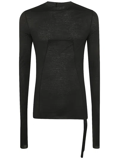 Rick Owens Drkshdw Edfu Top T-shirt Clothing In Black