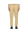 Rick Owens Drkshdw Beige Hollywood Berlin Drawstring Sweatpants In Beige