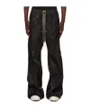 Rick Owens Drkshdw Drawstring Elastic Waist Casual Pants In Black