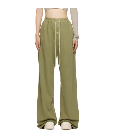 Rick Owens Drkshdw Elastic Waist Casual Pants In Gray