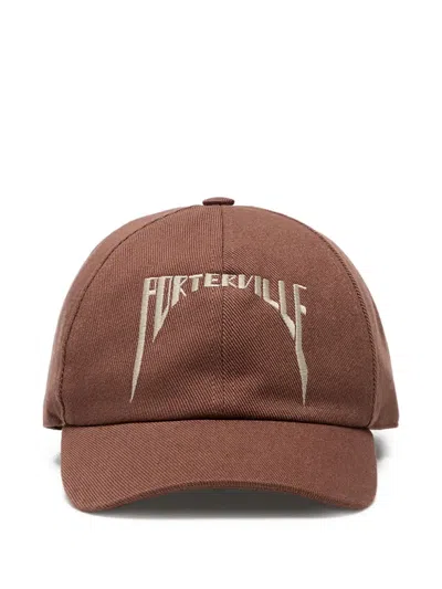 Rick Owens Drkshdw Embroidered Baseball Cap