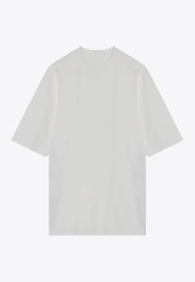 Rick Owens Drkshdw Essential Oversized T-shirt In White
