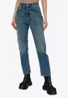 Rick Owens Drkshdw Essential Straight-leg Jeans In Blue