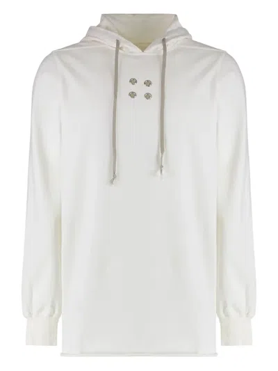 Rick Owens Drkshdw Eyelet-detail Hoodie