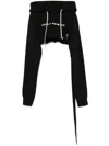 Rick Owens Drkshdw Long Sleeve Sweatshirt In Black