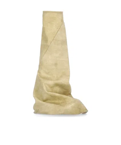 RICK OWENS DRKSHDW RICK OWENS DRKSHDW FETISH KNEE BOOTS