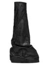 Rick Owens Drkshdw Drkshdw By Rick Owens Woman Boot Black Size 7 Textile Fibers In Black