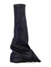 Rick Owens Drkshdw Drkshdw By Rick Owens Boot-shaped Sneakers With Shark-tooth Rubber Sole In Black