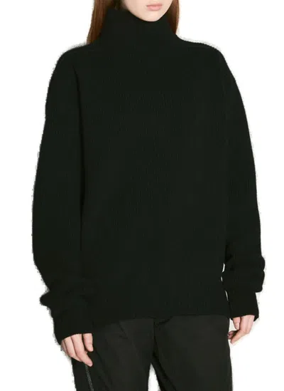 Rick Owens Drkshdw Fisherman Tabard Jumper In Black