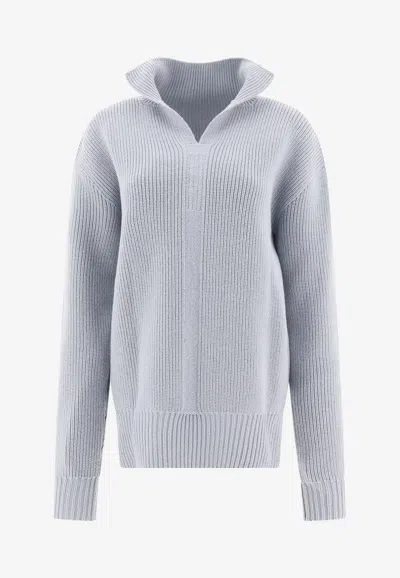 Rick Owens Drkshdw Fisherman Tabard Sweater In Gray