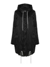 RICK OWENS PARKA - NEGRO