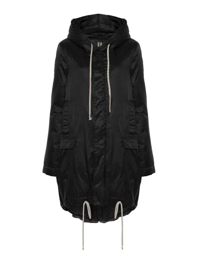 RICK OWENS PARKA - NEGRO